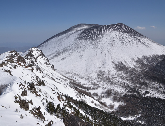 日本百名山 浅間山 2,568m 活火山