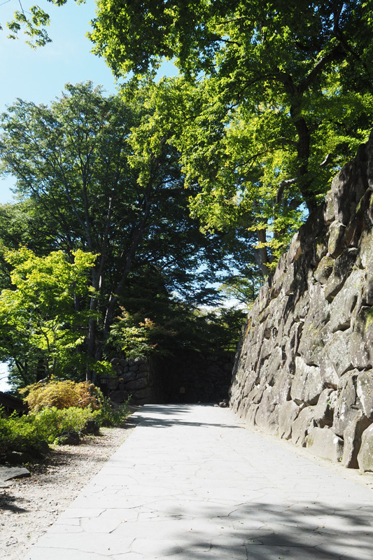 藤村と小諸城址・懐古園