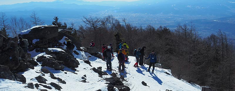 積雪期 高峰山コース イメージ