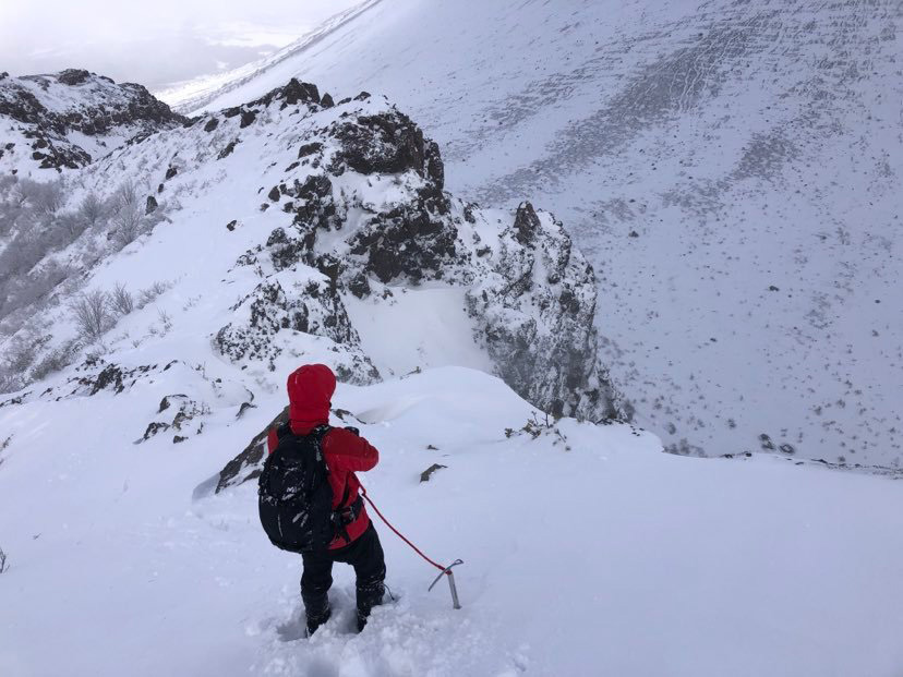 積雪期 浅間山(前掛山)コース イメージ