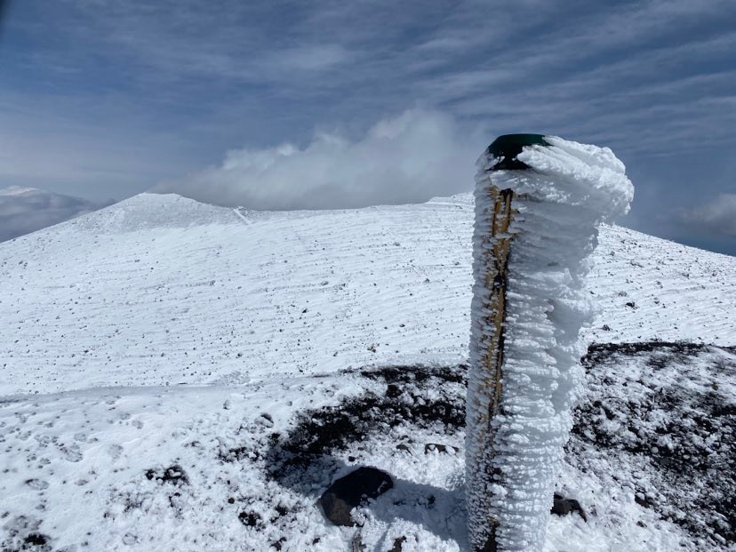 積雪期 浅間山(前掛山)コース イメージ