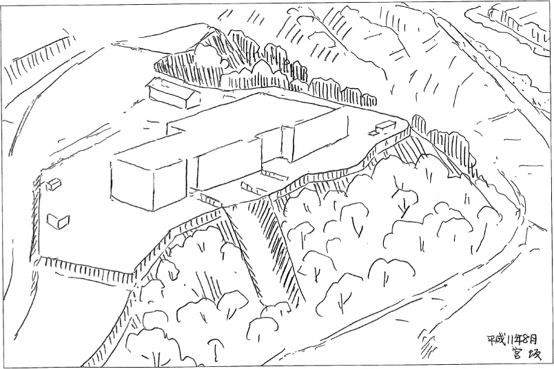 桝形城跡