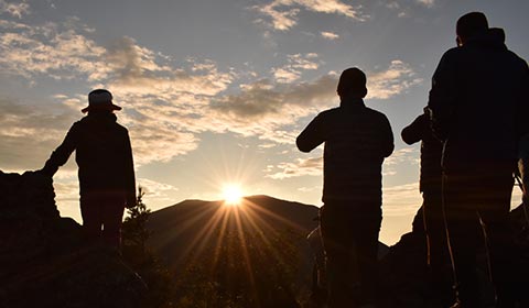 黑斑山の山頂 イメージ