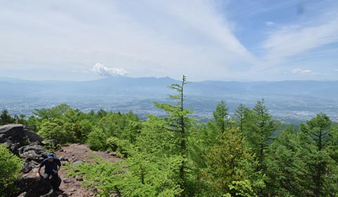 高峰山山頂 イメージ