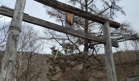 浅間山登山口(冬) イメージ